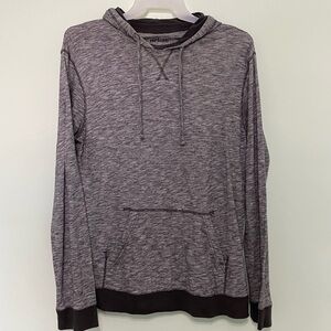 Urban pipeline draw string hood, long sleeve shirt size XL